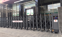 Lắp cửa cuốn hơp phong thủy cho nhà thành phố