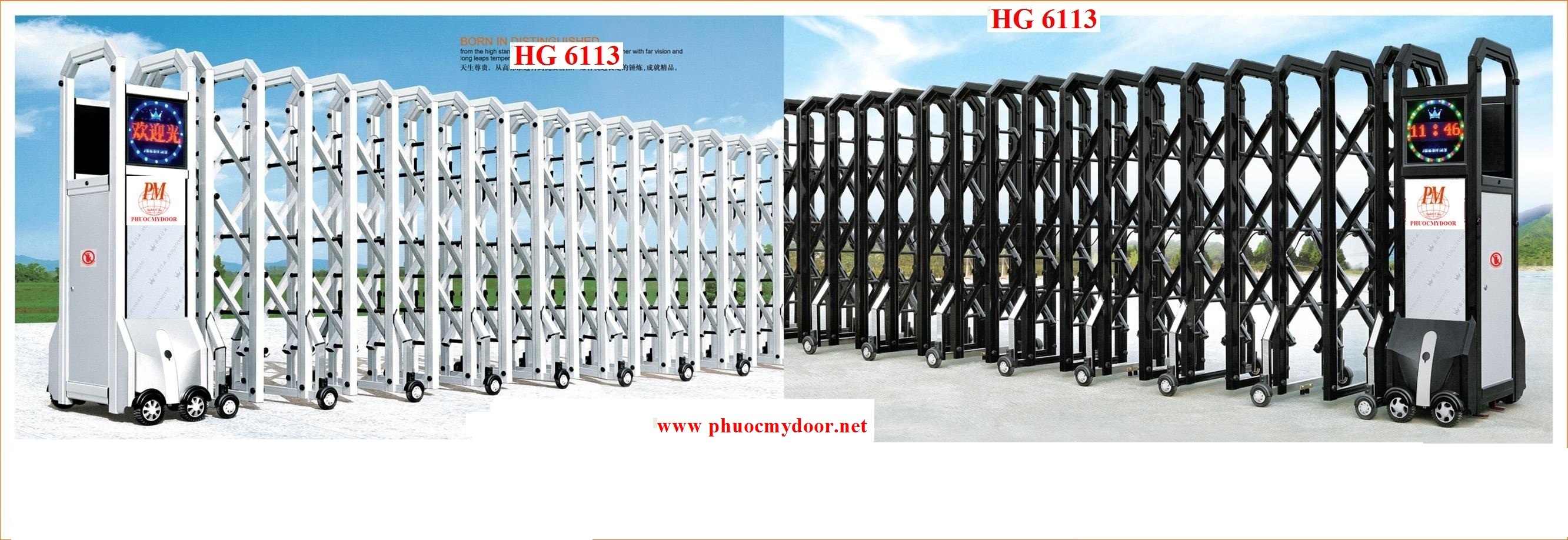 Cửa cổng hợp kim Nhôm