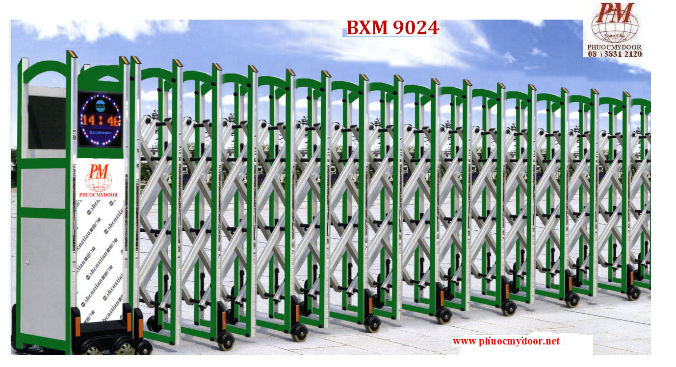 Cửa cổng hợp kim Nhôm