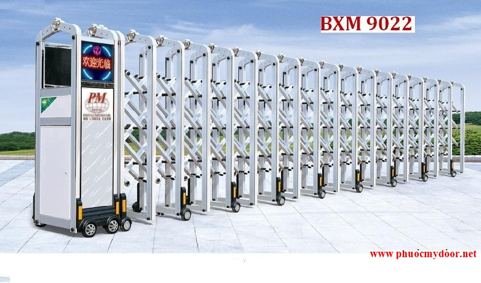 Cửa cổng hợp kim Nhôm