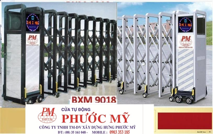 Cửa cổng hợp kim Nhôm