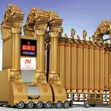 Cửa cổng hợp kim Nhôm