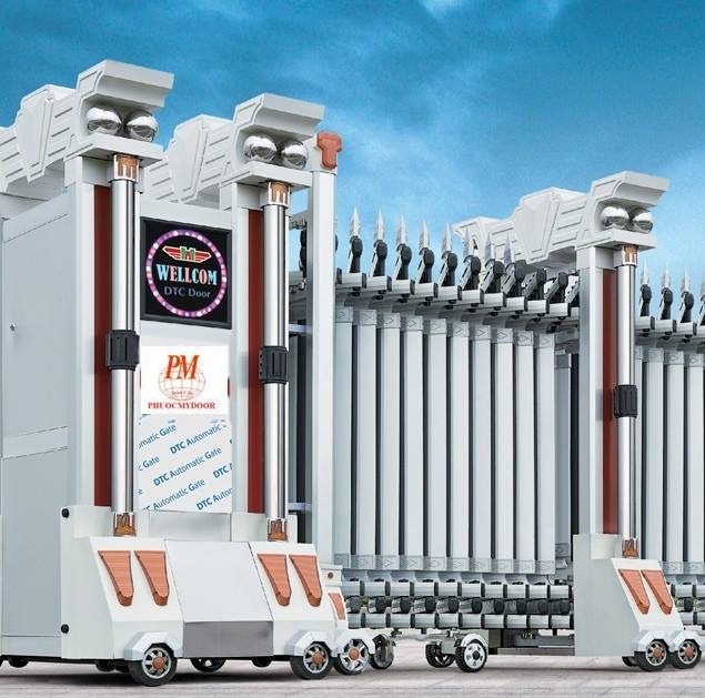 Cửa cổng hợp kim Nhôm