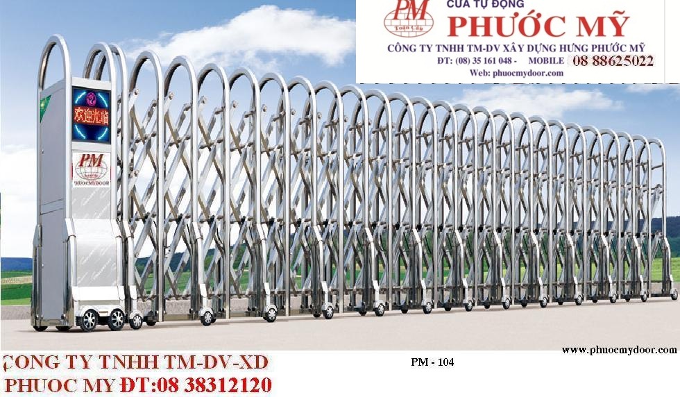 Cửa cổng Hưng Phước Mỹ PM-104