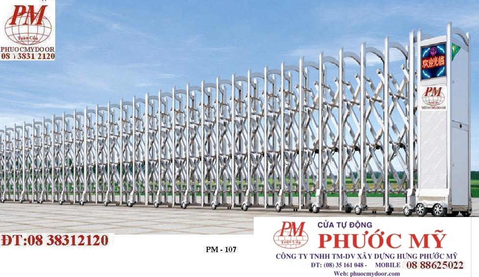Cửa cổng Hưng Phước Mỹ PM-107