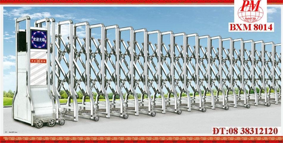 Cửa cổng xếp Inox