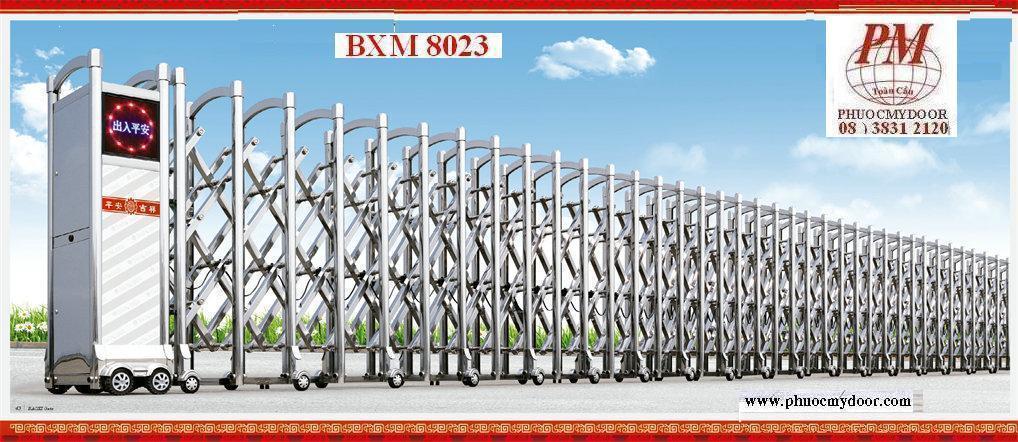 Cửa cổng xếp Inox
