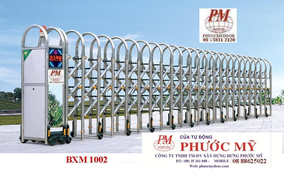 Cửa cổng xếp Inox