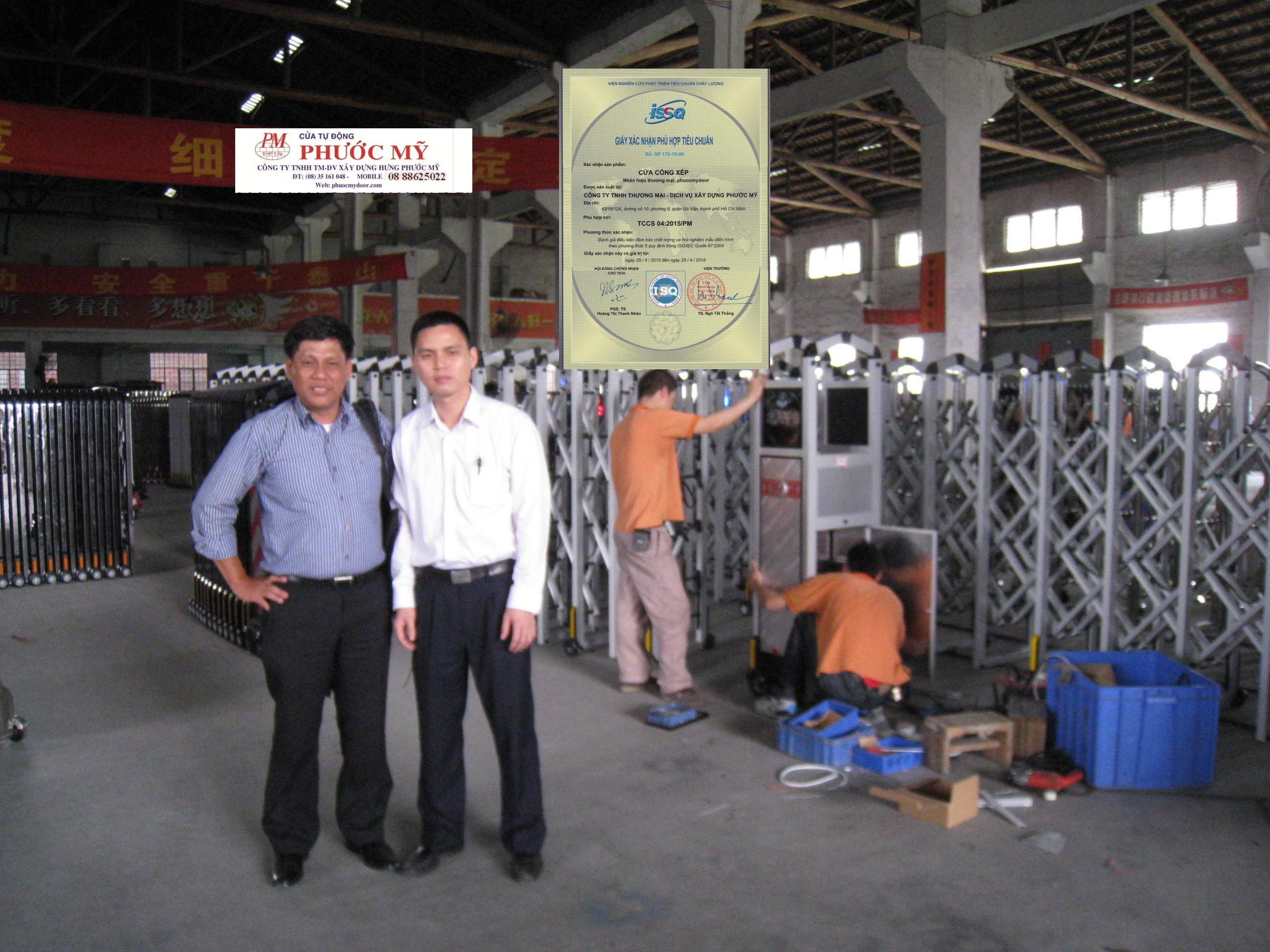 Xưởng sản xuất Cty Phước Mỹ
